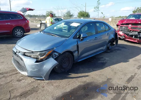 2020 Toyota Corolla Le from USA, damaged, VIN 5YFEPRAE8LP030650